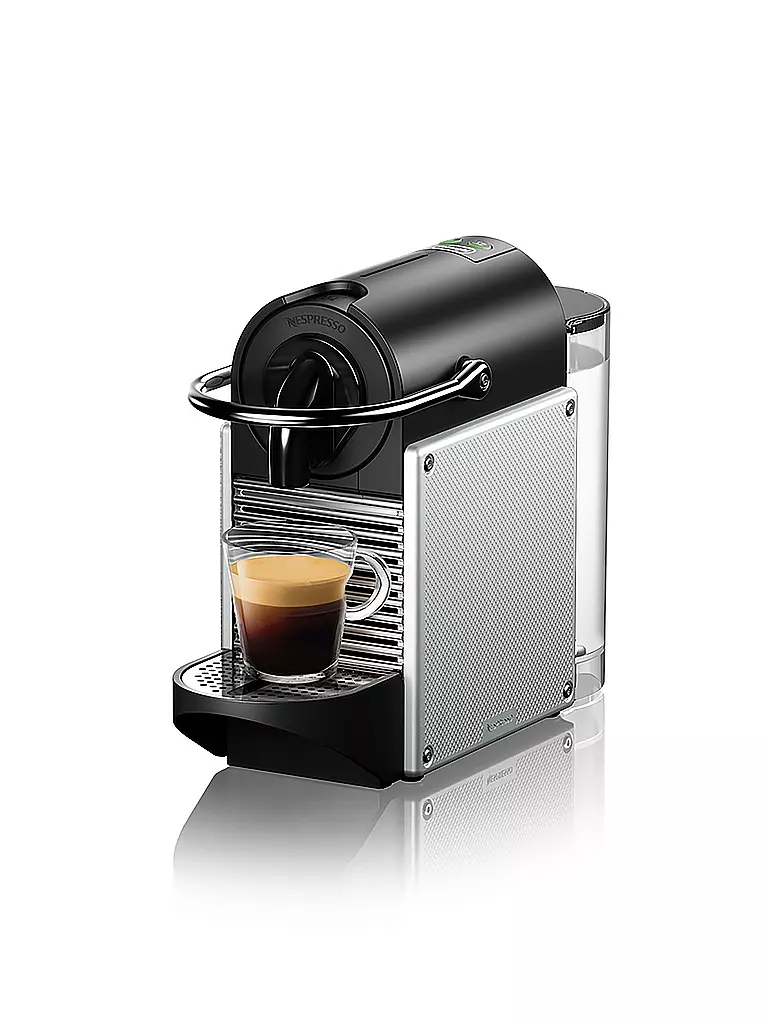 DELONGHI Kapselkaffeemaschine Pixie EN124.S Silber